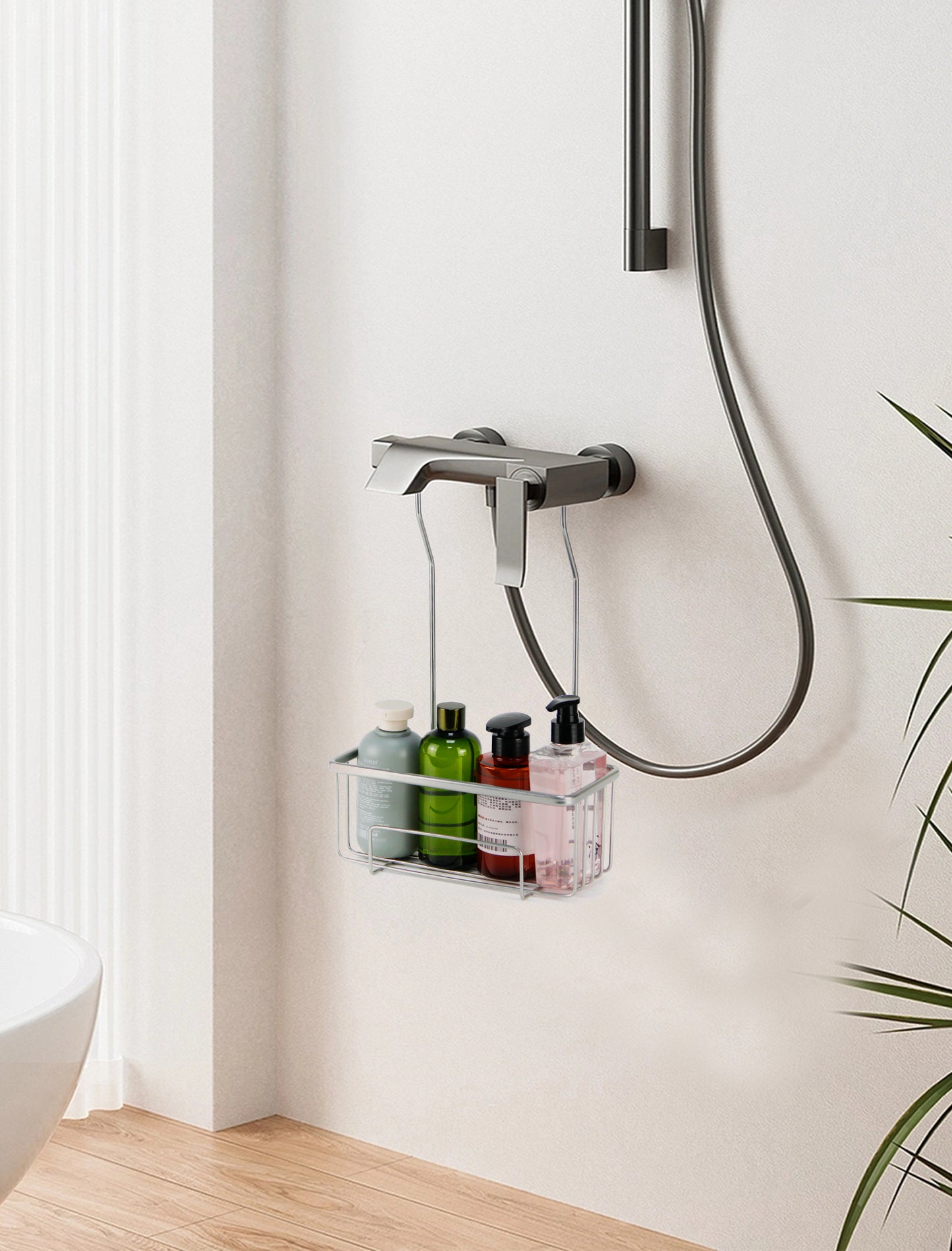 Stainless steel hanging shower caddy VL-0334