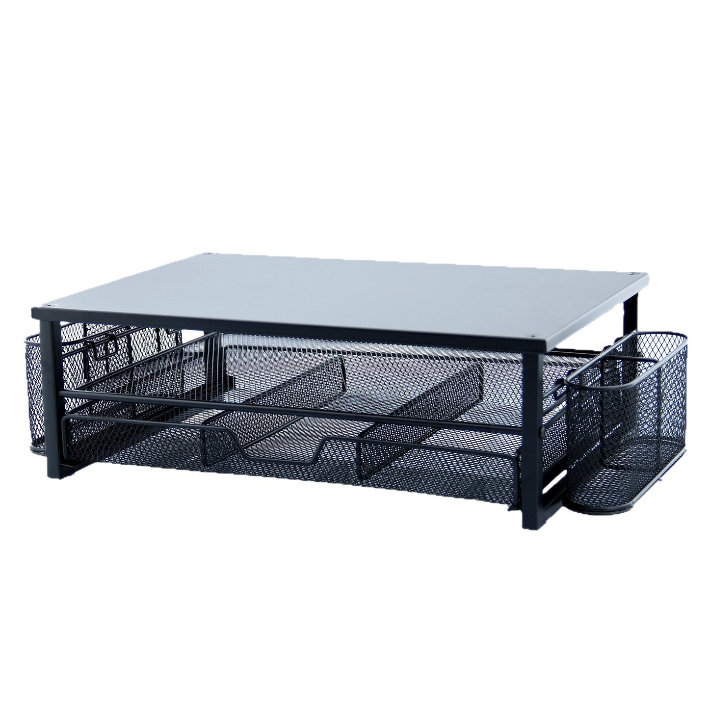 Metal 2-Tier Monitor Stand Riser, Desk Organizer for Monitor, Desk Storage Organizer for Office VL-0538