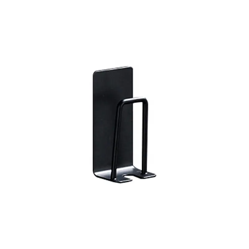 Stainless Steel Adhesive Wall Mounted Toothbrush Cup Holder with Minimalist Design for Bathroom VL-0038
