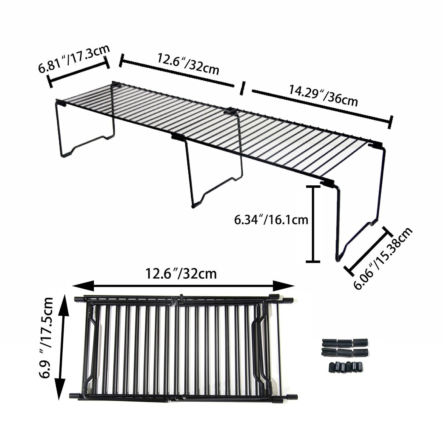 Large size Metal Kitchen dish rack Kitchenware condiment storage shelf Kitchen seasoning rack VL-0349