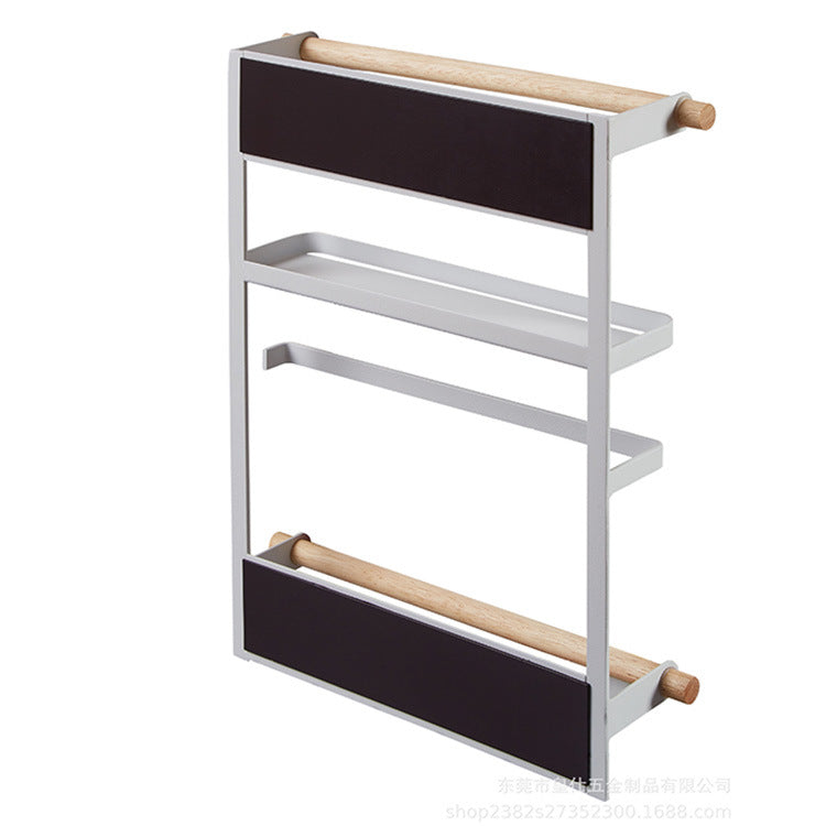 Hot selling kitchen rack stainless towel cloth sponge rack steel shelf VL-0383