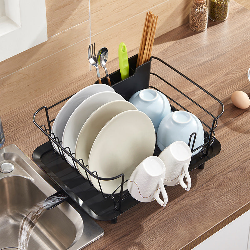 Kitchen Tableware Drain Rack Dish Drying Rack Storage Mug Basket Holders VL-0392