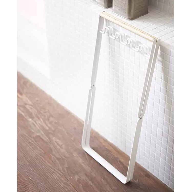 Kichen Storage Racks Folding Stainless Seel Daily Use Accessories Trash Bag Holder Outdoor Trash Bag Holder VL-0443