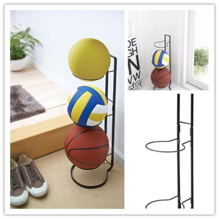 Muti Layer Basketball Football Volleyball Hanging Storage Sports Ball Storage Holders Racks