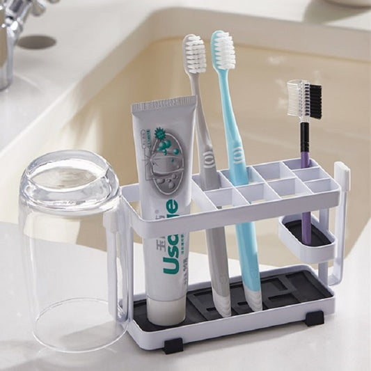 Wholesale Creative Standing type bathroom organizer travel toothbrush holder VL-0438