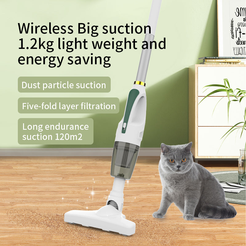 In Stock Rechargeable Floor Cleaner With Three Brush Heads Wireless Handheld Vacuum Cleaner for Home and Car VL-0511