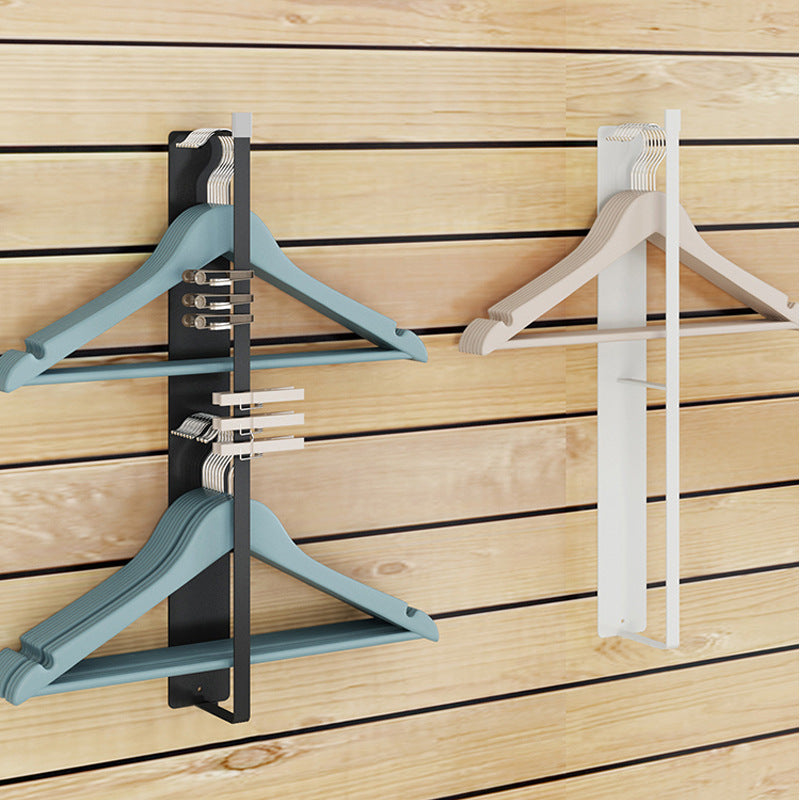 Magnetic Hanger Organizer Storage Stacker Hanger Rack for Washing Machine Wall Mount Clothes Hanger VL-0450