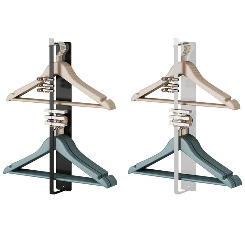 Magnetic Hanger Organizer Storage Stacker Hanger Rack for Washing Machine Wall Mount Clothes Hanger VL-0450