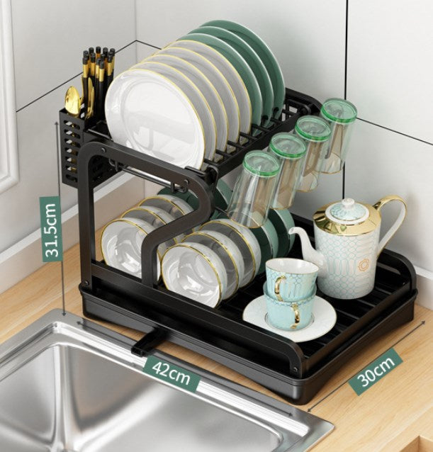 Dish Drying Rack Over Sink Kitchen Storage Shelf Metal Rack Storage Shelf Storage Holder And Racks VL-0512