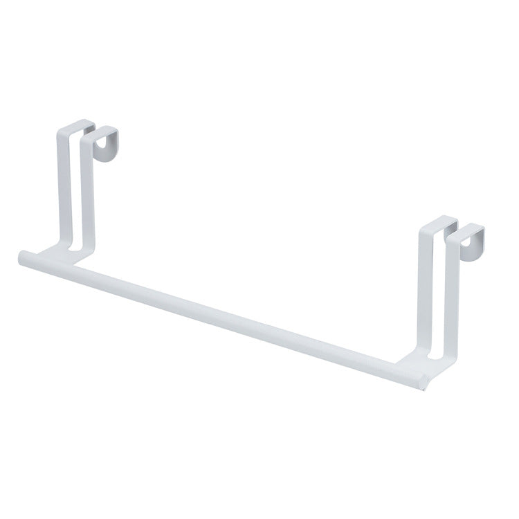 Stainless steel single rod towel rack Free punch cabinet door back rag hanger towel rod VL-0373