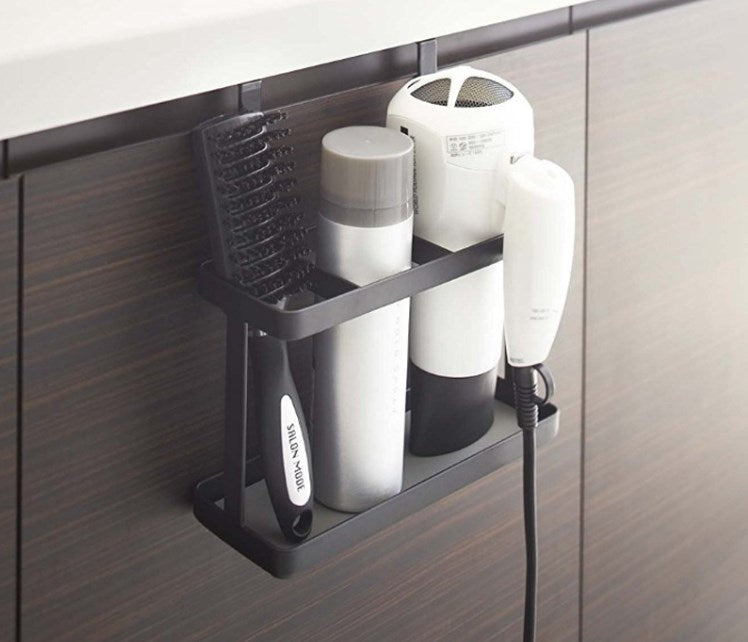 Wall Mounted Hair Dryer Holder Self-Adhesive Hair dryer Rack Punch-Free Bathroom Supplies Shelf Organizer VL-0370