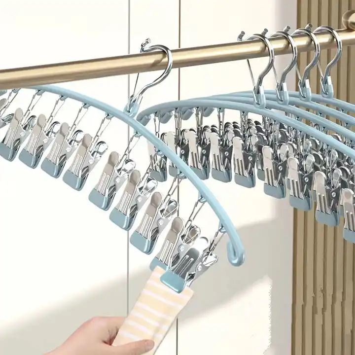 Stainless Steel Multi-functional Sock Clip Hangers VL-0192