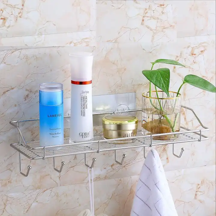 Wholesale shelves space-saving shower Shelves bathroom storage rack shelf for bathroom VL-0203