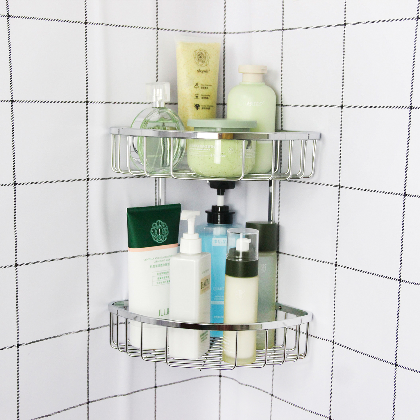 Bathroom Hanging Shower Caddy Basket Shelf Hanging Shower Caddy VL-0320