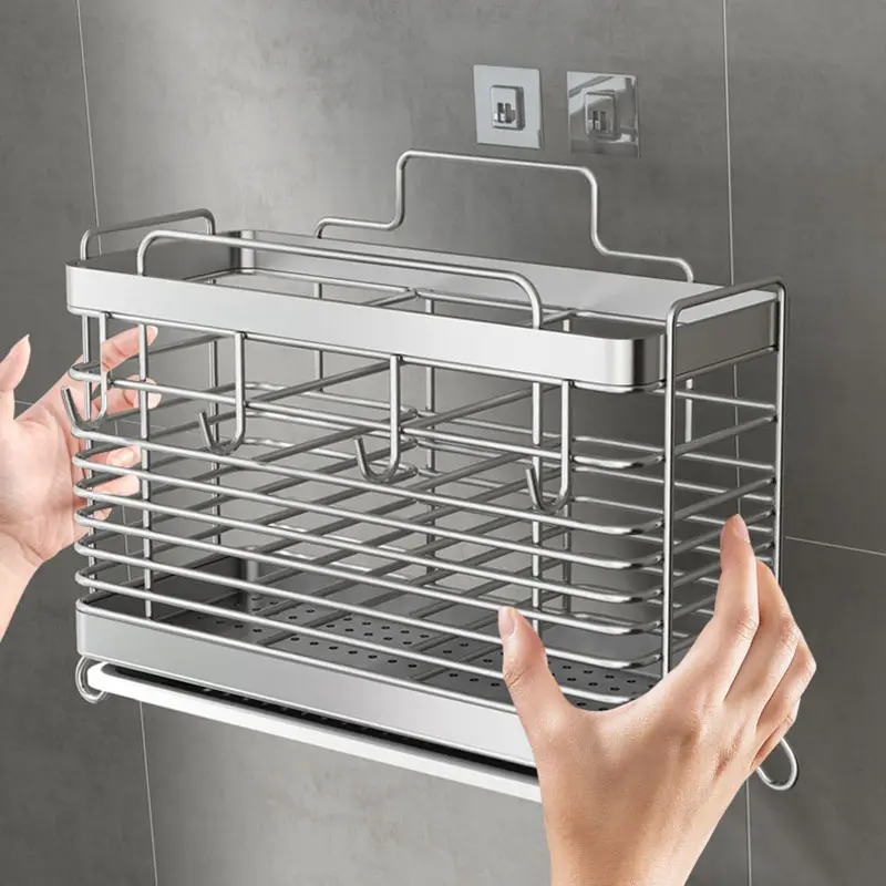 New design Dish Drying Rack Kitchen Organizer Storage with Cup Holder and Utensil Holder and Water Catching Drip Tray VL-0129