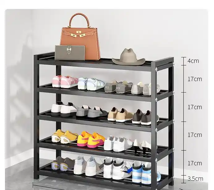 Modern Simple New Household Indoor And Outdoor Stainless Steel Shoe Rack VL-0148