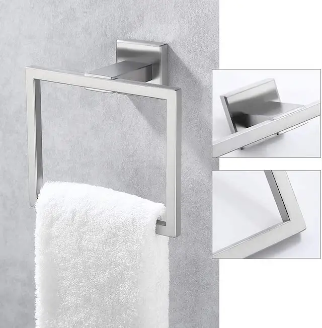 Hot Sell Bath Towel Ring Towel Hanger Bathroom Stainless Steel Bathroom Towel Rack VL-0036