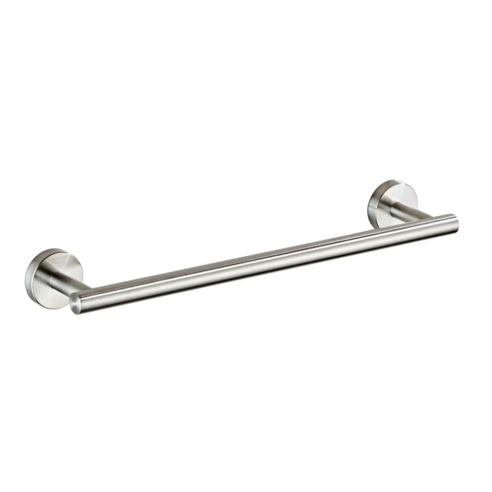 Bathroom Accessories round stainless steel towel bar bathroom single towel rail VL-0042