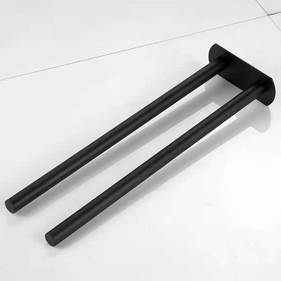 Towel Rack Double Towel Bar for Bathroom Stainless Steel Towel Holder Hand Towel Rack VL-0060