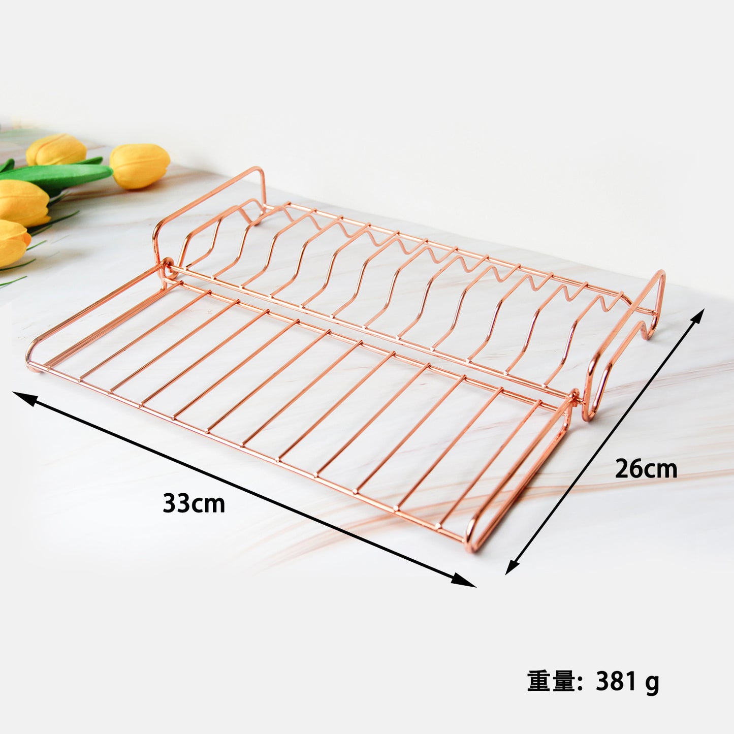 Kitchen sink storage holder folding stainless steel roll up dish drying rack VL-0350