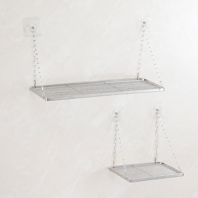 Stainless steel Hanging strage rack for flower and book home decoration VL-0207