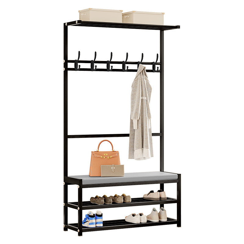 shoe changing furniture storage hanging bag display shelves multipurpose entryway storage shelves VL-0157