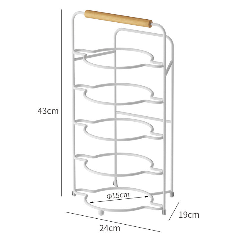 Kitchen Serving preparation plate rack vegetable display shelves VL-0249