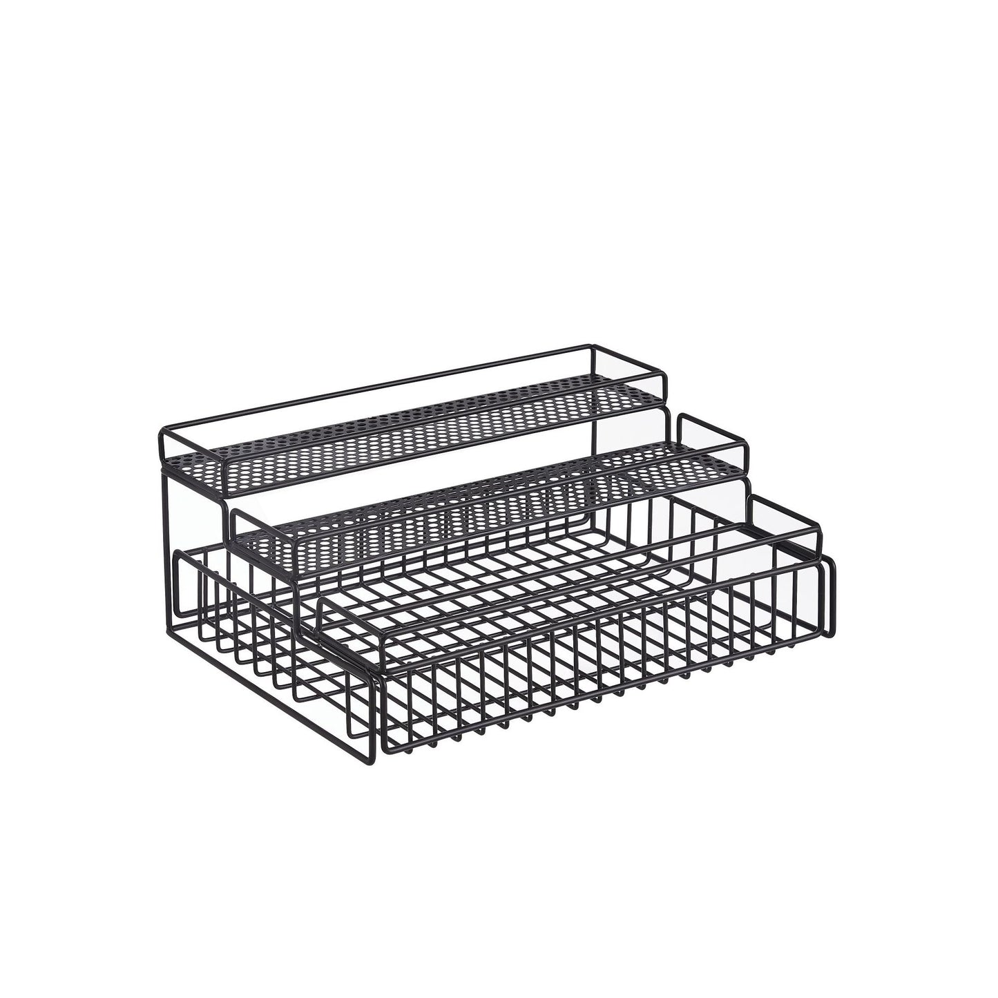 Large Metal Household Storage Organizer Bin Handles For Bathroom Kitchen Wire Metal Storage Basket VL-0414