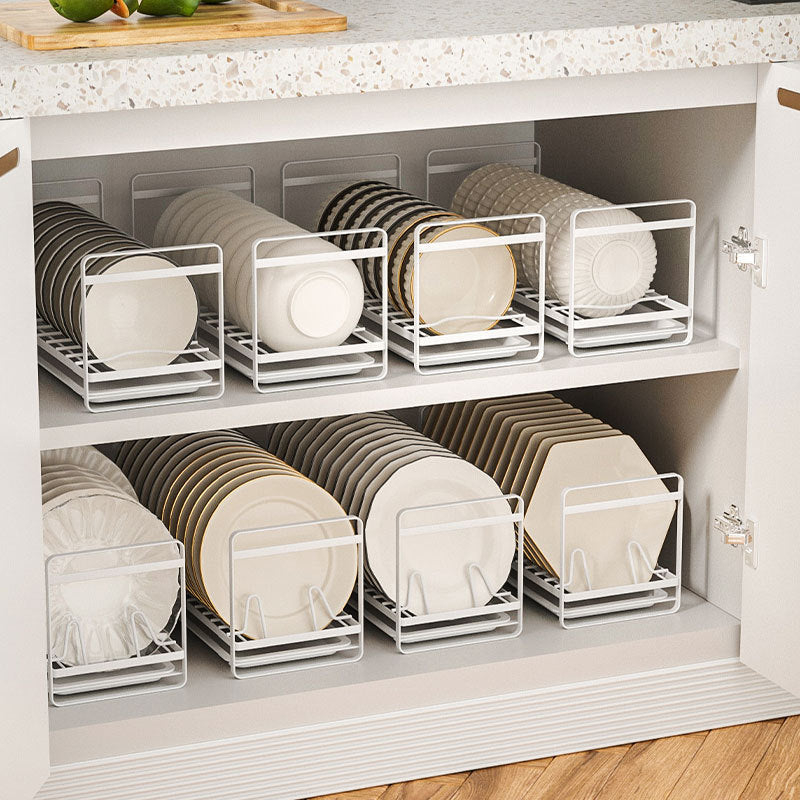 Pull-out Dish Cabinet Household Storage Dish Draining Rack Kitchen Storage Cupboard Drying Basket Shelf Dish Rack Bowl Rack VL-0246