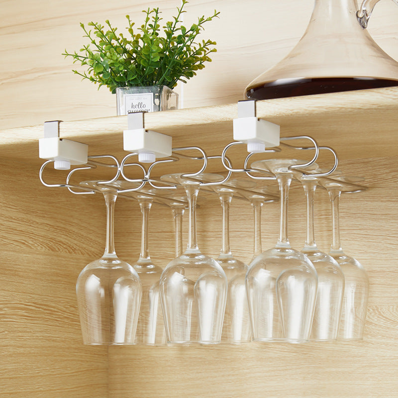 New metal hanging cabinet wine glass storage rack wine glass holder VL-0285