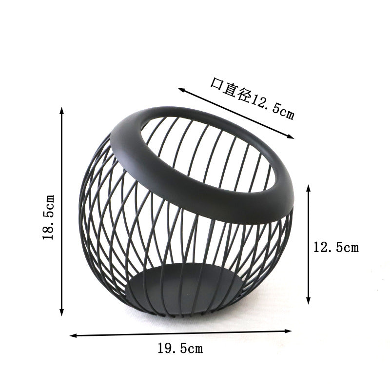 Coffee Pod Holder Large Capacity K Cup Ball Shaped Espresso Pod Holder Coffee Capsule Organizer Coffee Pod Storage VL-0481