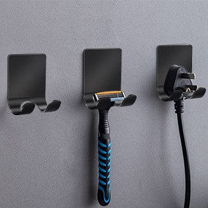 Heavy Duty Adhesive Waterproof Stainless Steel Sticky Hooks for Hanging Bathroom Kitchen VL-0011