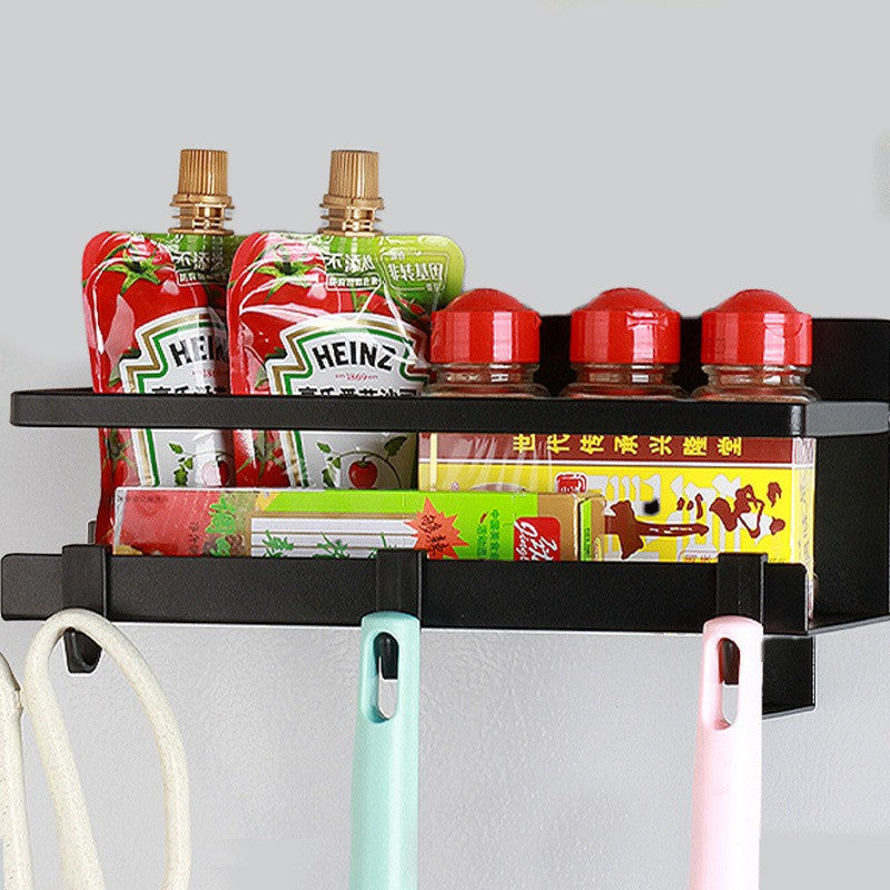 Magnetic Spice Rack Organizer For Refrigerator Fridge Kitchen Shelf Space Saving VL-0515