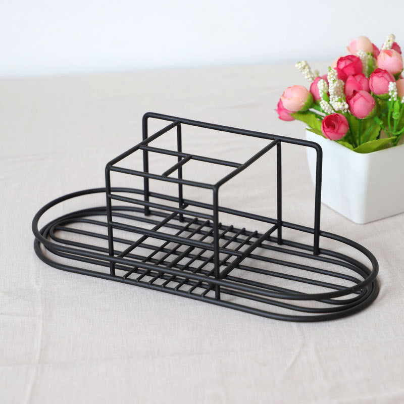 Nordic iron toothbrush holder and cup set holder VL-0369