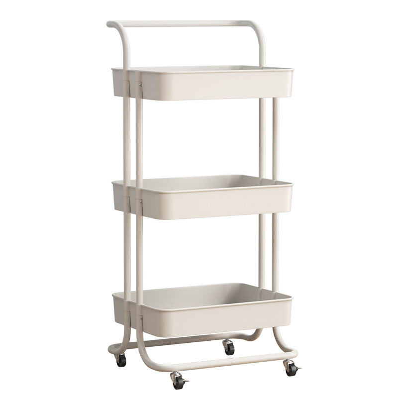 Movable multi-layer shelf cart shelf floor kitchen bathroom bathroom storage storage shelf VL-0254