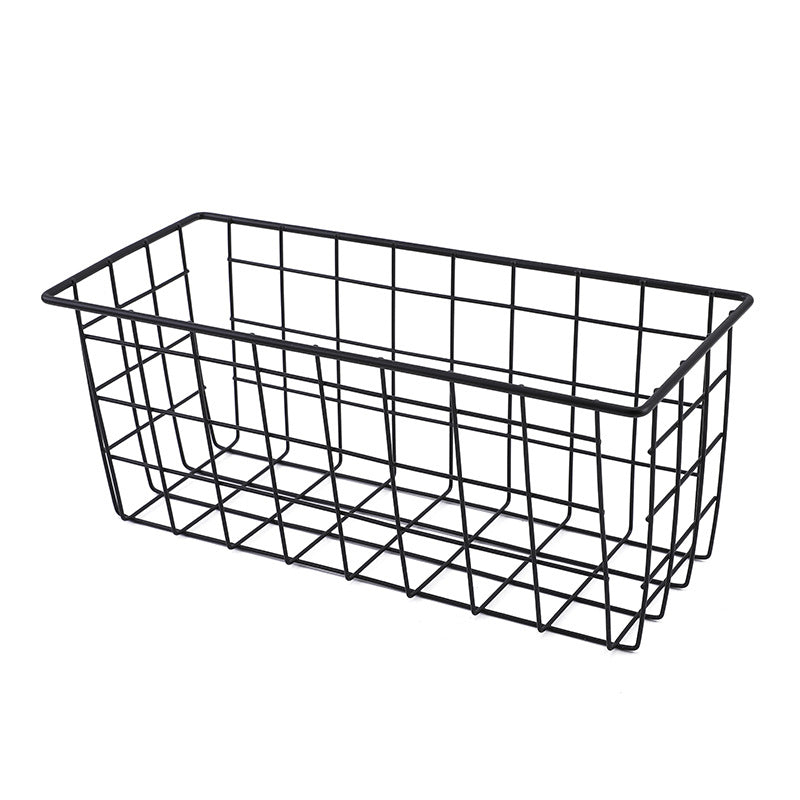 Household Wire Basket Storage Metal Home Organization Multi-Function Wire Basket VL-0162