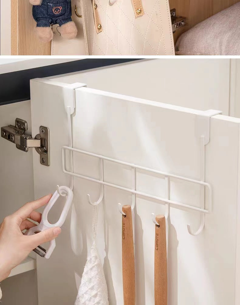 Custom Homewear Coat Towel Bag Robe Organizer Metal Door Hook 6 over door hooks VL-0376