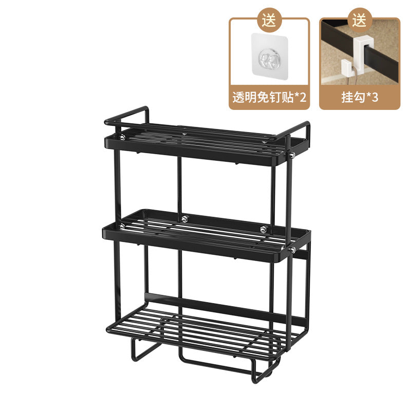 3 Tier Over The Toilet Shelf Bathroom Organizer Multifunctional Toilet Rack No Drilling Space Saver VL-0231