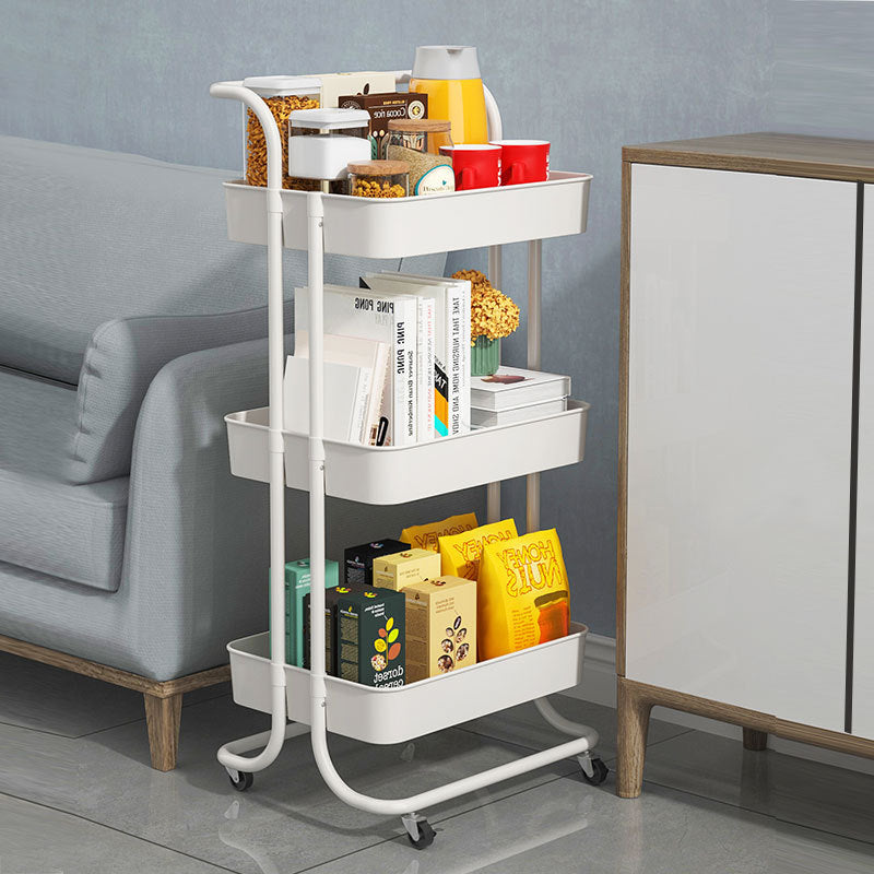 Movable multi-layer shelf cart shelf floor kitchen bathroom bathroom storage storage shelf VL-0254