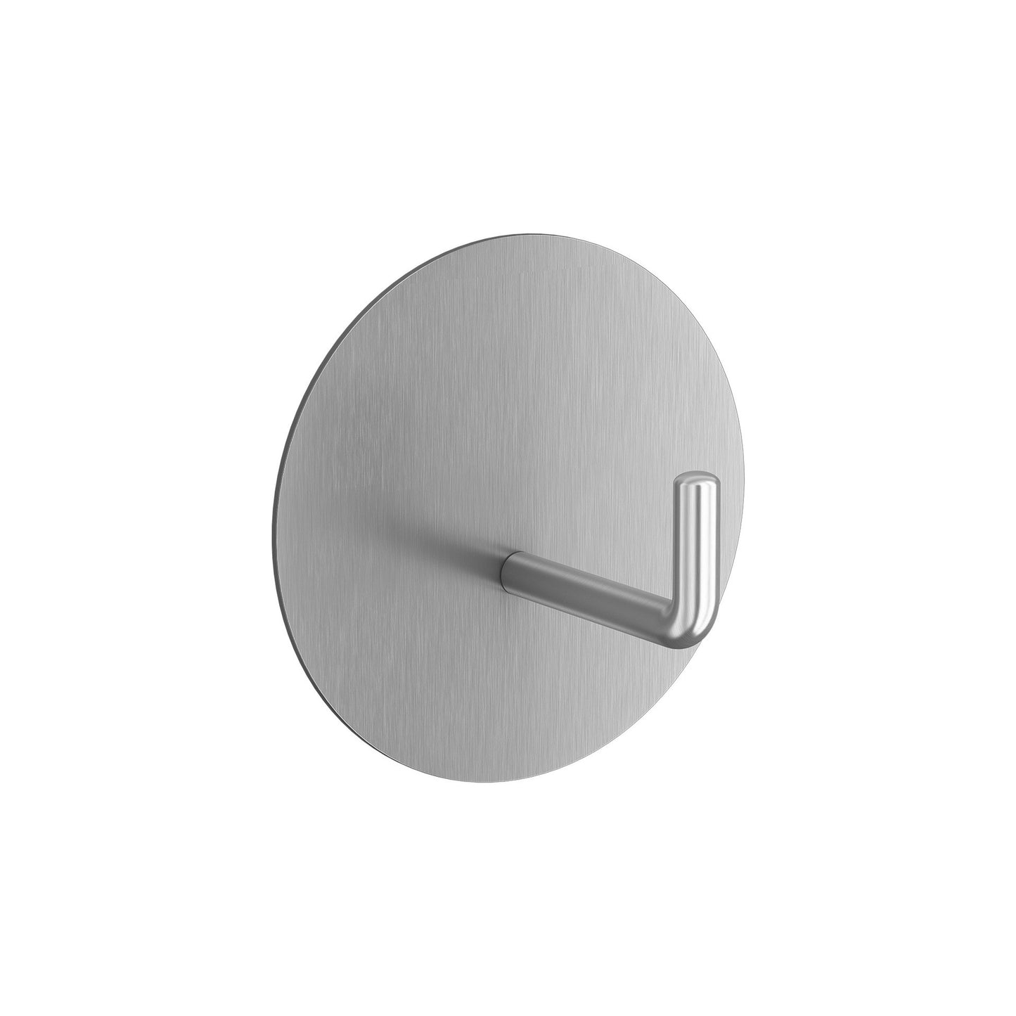 Heavy Duty Round Shape Adhesive Towel Hooks Stick on Towel Holder Wall Hangers Waterproof Stainless Steel Sticky Hooks for Hanging Bathroom Kitchen VL-0010