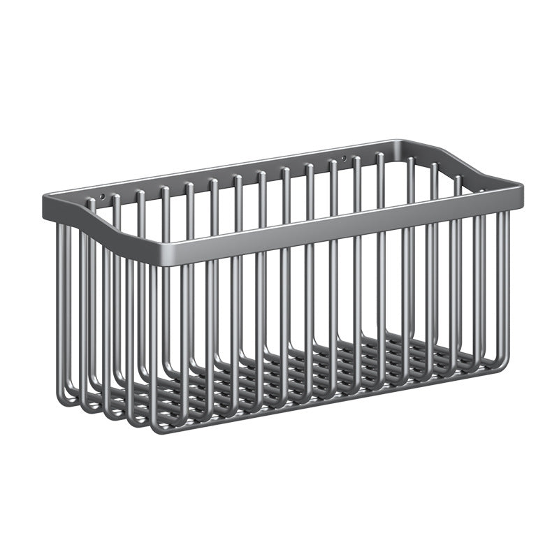 Stainless Steel Wall Mounted Fruit And Vegetable Kitchen Rack Storage Basket Drained Holder For Kitchen Bathroom VL-0490