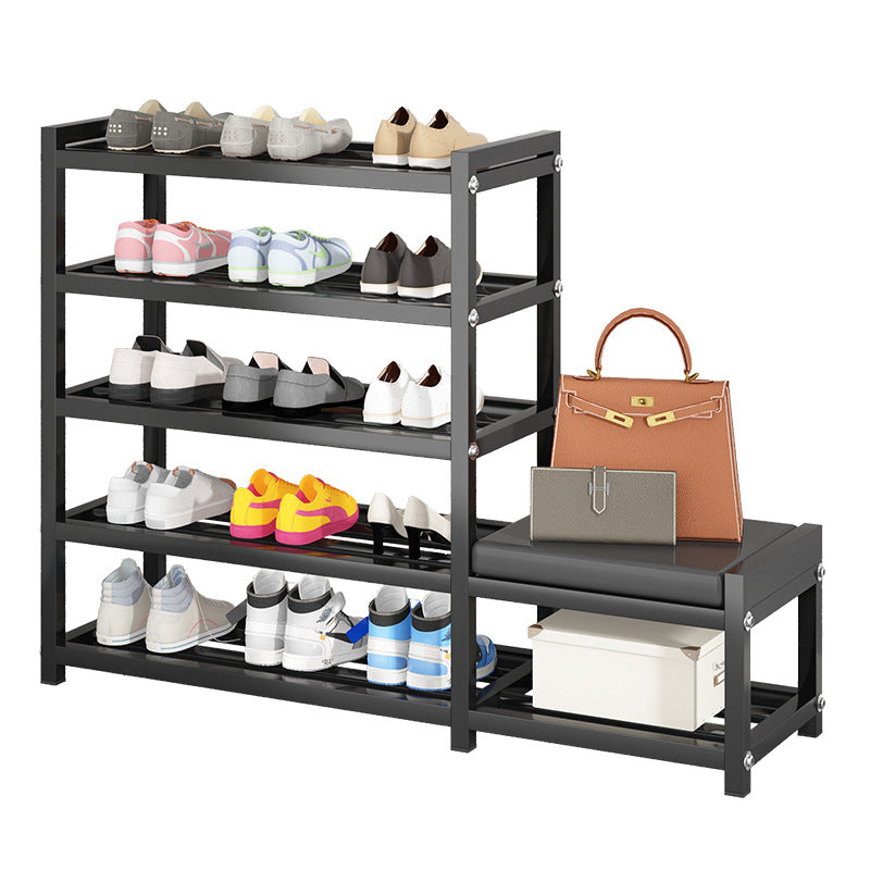 Modern Simple New Household Indoor And Outdoor Stainless Steel Shoe Rack VL-0148