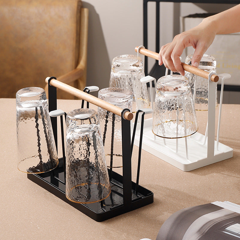 Creative Household Kitchen Simple Display holder Cup Draining Shelves Glass Mug Tree Cup Rack VL-0240