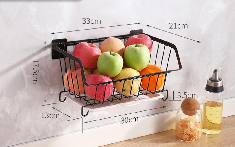 Multi-functional Kitchen Storage Rack Under Shelf Hanging Tableware Storage Rack Shelf Kitchen Storage VL-0494