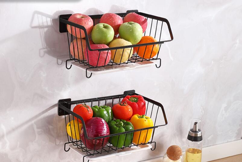 Multi-functional Kitchen Storage Rack Under Shelf Hanging Tableware Storage Rack Shelf Kitchen Storage VL-0494